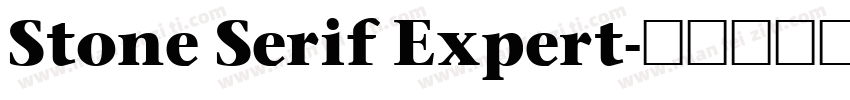 Stone Serif Expert字体转换